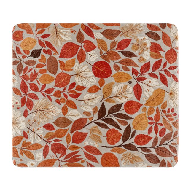 Planche À Découper Tapisserie d'automne (Devant)