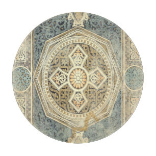 Planche À Découper Tapisserie ornementale avec le dessin géométriqu