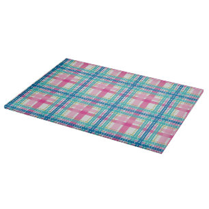 Planche À Découper Tartan, motif de plaid