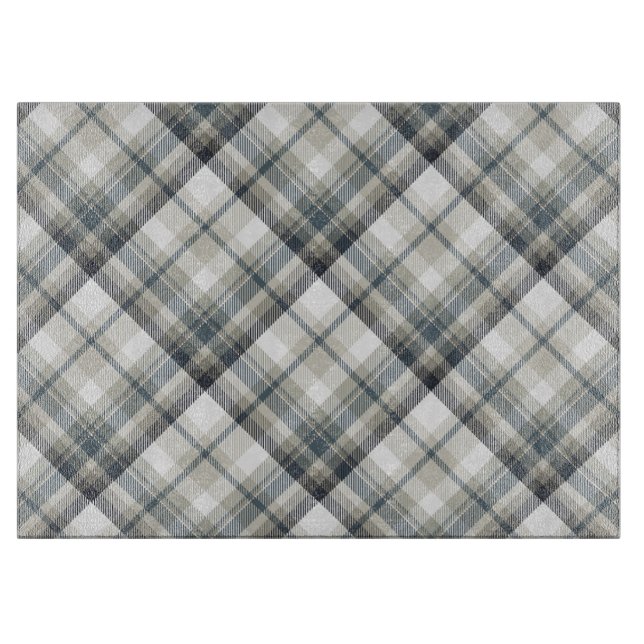 Planche À Découper Tartan Plaid Cutboard (Devant)