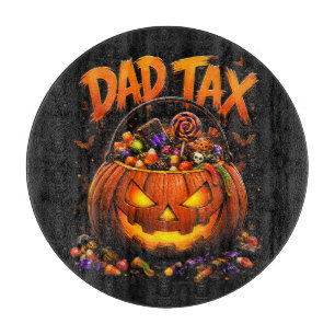 Planche À Découper Taxe Papa Drôle Halloween Citrouille