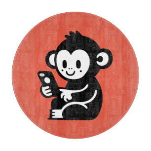 Planche À Découper Téléphone singe