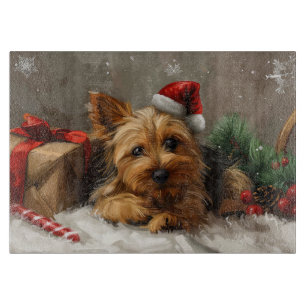 Planche À Découper Tervier Australien Fête de Noël Festive