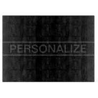 Texte personnalisable | Gras moderne noir et gris 