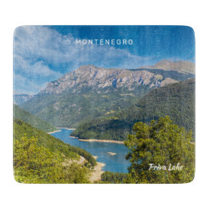Planche À Découper Texte personnalisé Monténégro