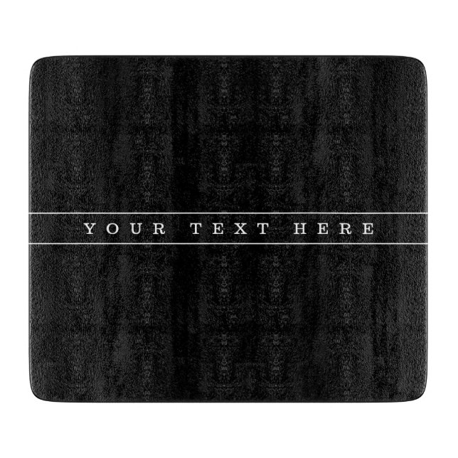 Planche À Découper Texte Simple Et Bandes Minces (Devant)