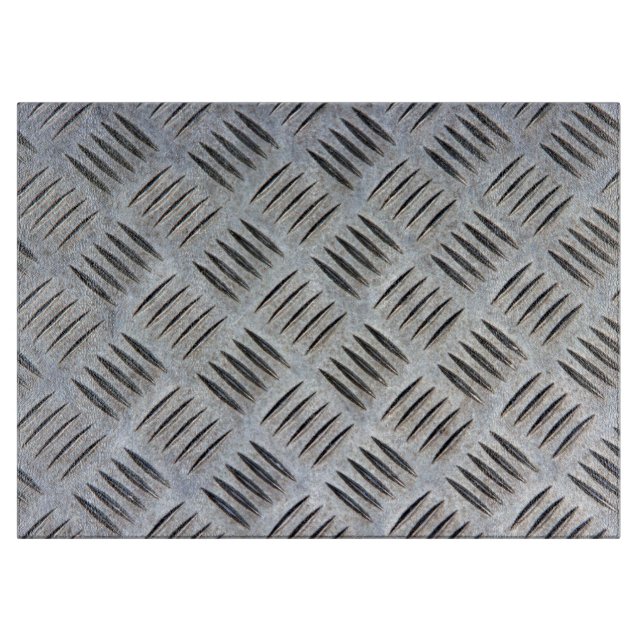 Planche À Découper Texture de plaque métallique (Devant)