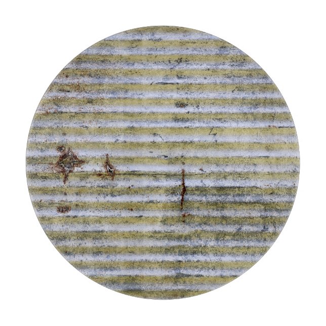 Planche À Découper Texture de zinc rouillé, arrière - plan de grunge  (Devant)