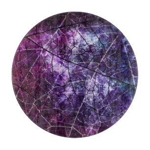 Planche À Découper Texture pourpre, bleue, et rouge de grunge de