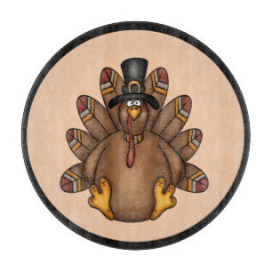 Planche À Découper Thankesgiving Tom Turkey Holiday