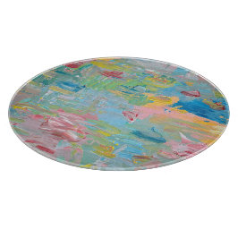 Planche À Découper The Garden of Delight clock 