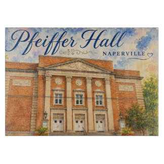 Planche À Découper Théâtre Pfeiffer Hall Naperville Illinois souvenir