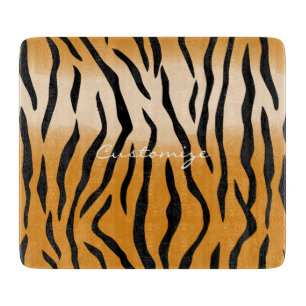 Planche À Découper Tiger Stripes Motif Thunder_Cove