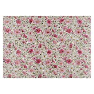 Planche À Découper Tiges de fleurs de cosmos aérées
