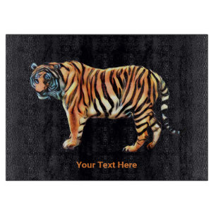 Planche À Découper Tigre de Sibérie