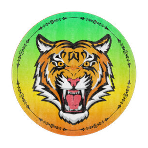 Planche À Découper Tigre torche tête-25818