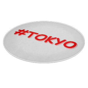 Planche À Découper "#Tokyo" Joli Design. Commandez dès maintenant