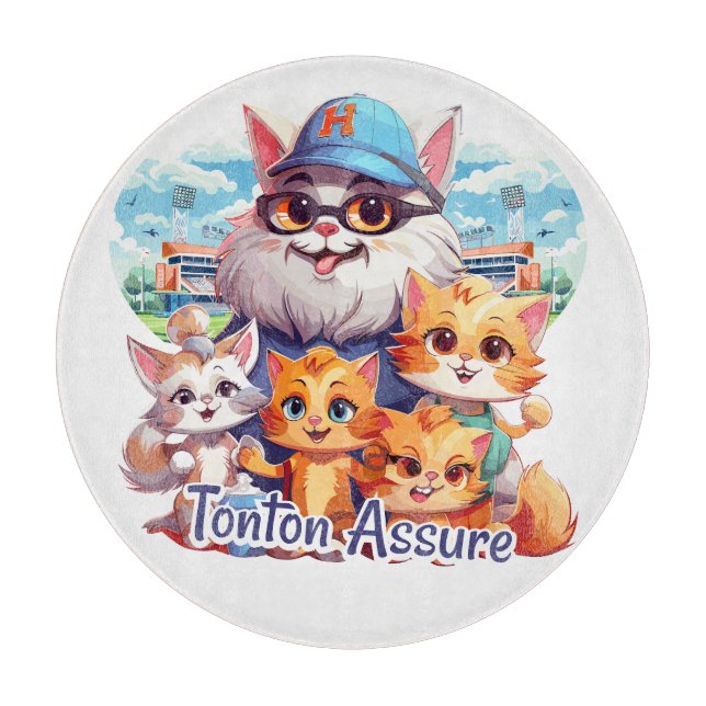 Planche À Découper Tonton Assure (Devant)