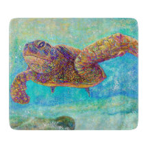 Tortue de mer - Coupe de verre