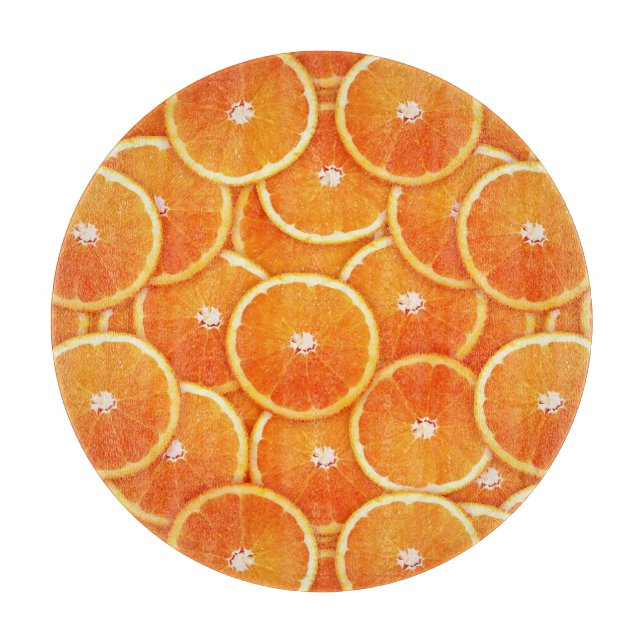 Planche À Découper Tranches de tangerine (Devant)