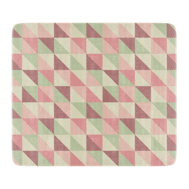 Planche À Découper Triangle Mosaïque (Devant)