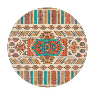 Planche À Découper Tribal Vintage : Ethnic Seamless Motif