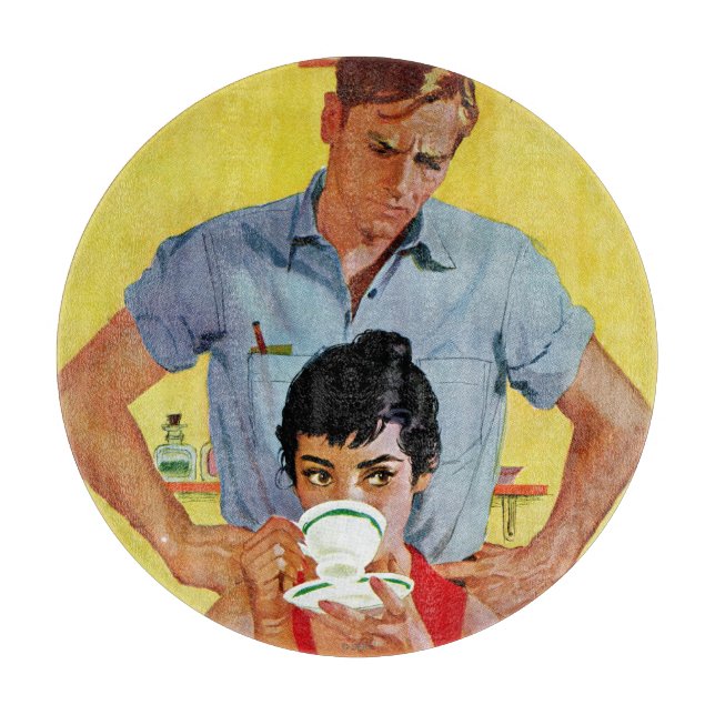 Planche À Découper Trop Tard Pour Se Composer (Devant)