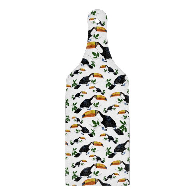 Planche À Découper Tropical Toucans - Playful Jungle (Devant)