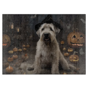 Planche À Découper Trotters Wheaten Citrouilles Halloween Épouvantabl