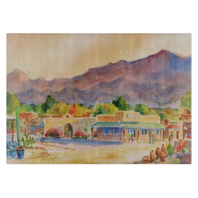 Planche À Découper Tubac, fondé 1752 (Devant)