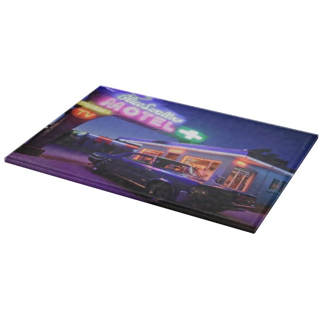 Planche À Découper Tucumcari, Nouveau Mexique, Etats-Unis. Itinéraire (Coin)