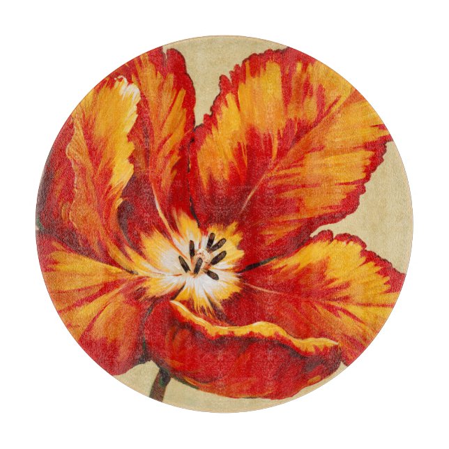 Planche À Découper Tulipe de perroquet I (Devant)