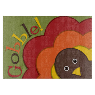 Planche À Découper Turc caché de Thanksgiving