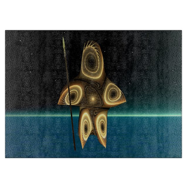 Planche À Découper Tuvaaq - Chasseur inuit fragile (Devant)