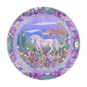 Planche À Découper Un paradis violet