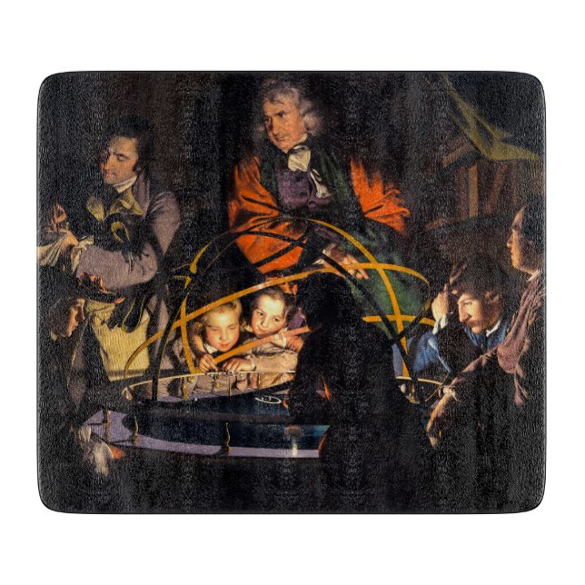 Planche À Découper Une conférence de philosophe sur le système solair (Devant)