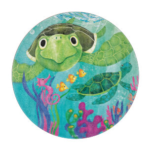 Planche À Découper Une délivrance de tortue de mer