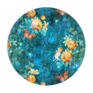 Planche À Découper Une fée dans le jardin Série Design 11