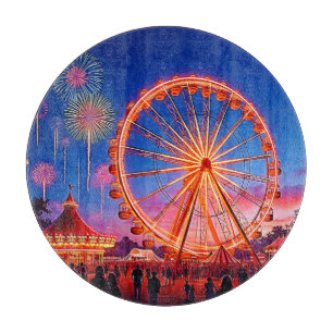 Planche À Découper Une nuit de lumières festives