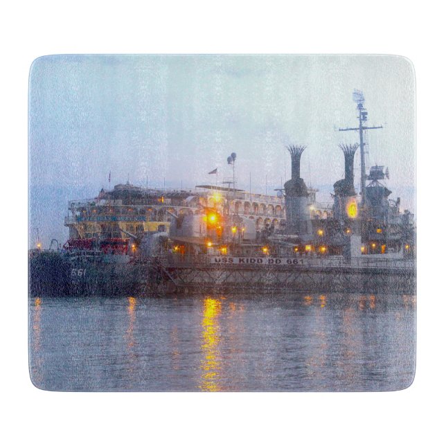 Planche À Découper USS KIDD Cutting Board (Devant)