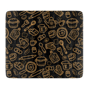 Planche À Découper Vaisselle Noir Brown