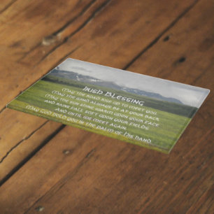 Planche À Découper Vallée verte traditionnelle irlandaise