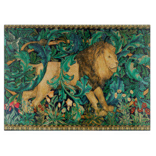 Planche À Découper VERDURE, ANIMAUX FORESTIERS LION Floral Cutter Boa