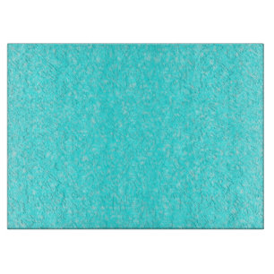 Planche À Découper Verre Aqua Design