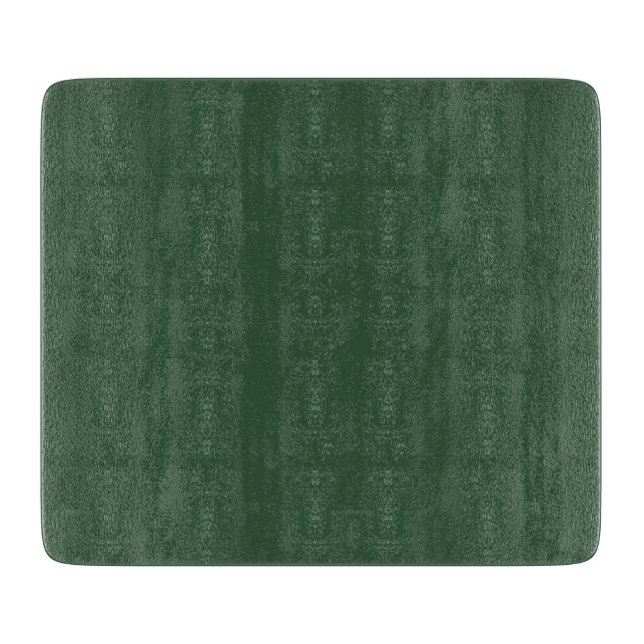 Planche À Découper Vert émeraude foncé uni (Devant)