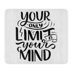 Planche À Découper Vibes positives - Votre seule limite est votre esp