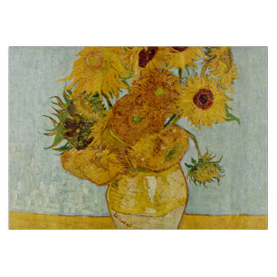 Planche À Découper Vincent Van Gogh 12 Tournesols Impressionniste