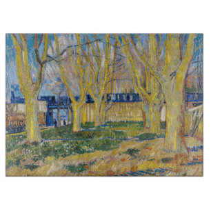 Planche À Découper Vincent van Gogh - Le Train Bleu