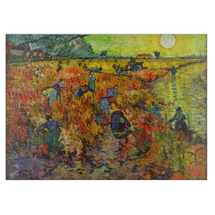 Planche À Découper Vincent van Gogh - Le vignoble rouge