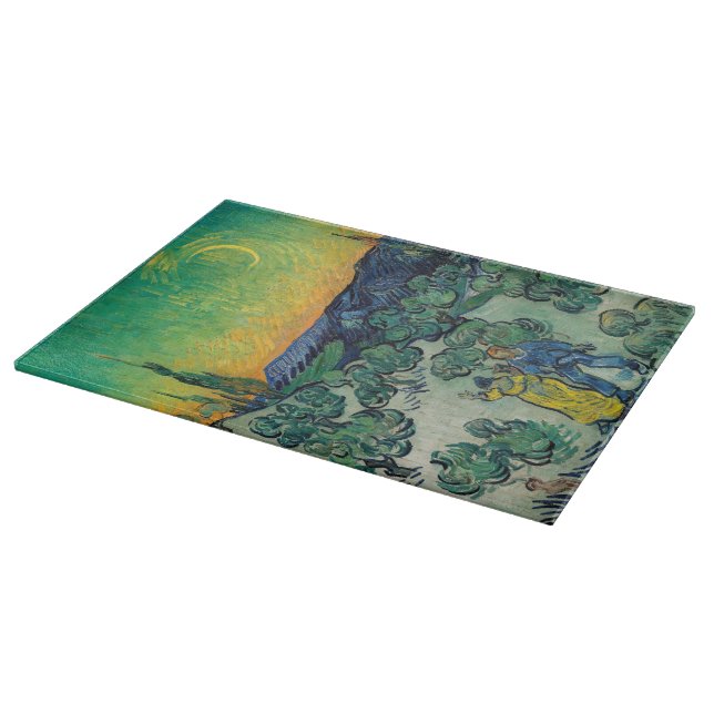 Planche À Découper Vincent van Gogh - Paysage Lune avec couple (Coin)